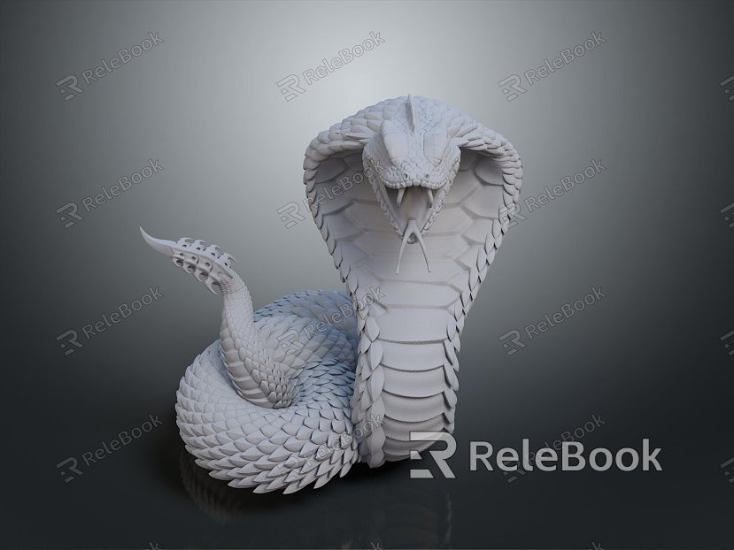 snake cobra venomous snake python reptile cold-blooded animal reptile reptile model