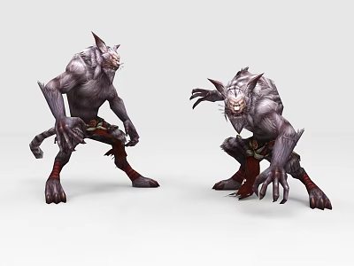 Modern game character cat demon god beast game character 3d model Modern game character cat demon god beast game character 3d model