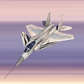 Various Military Fighter Jets With Different Camouflage And Design Patterns 3d model