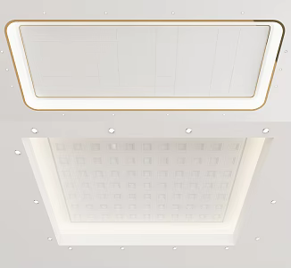 Modern Ceiling 3d model
