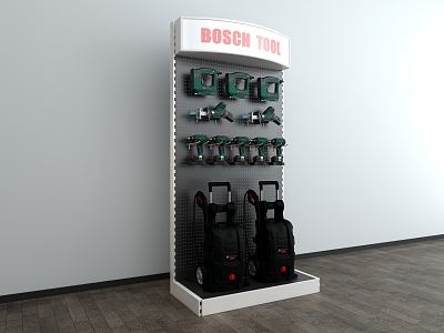 Modern tool rack model