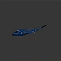 Modern Fighter Sci-fi Fighter 3d model
