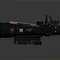 Weapon Tactical Optical Scope Featuring High Definition Green Lens Military Grade Accessory for Precision Shooting
