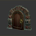 Ancient Building Door Ancient Building Door Chinese Style Door Antique Door Classical Door Chinese Style Door Chinese Style Entrance Traditional Door 3d model