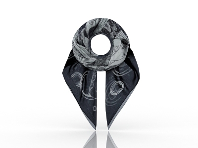 Modern Scarf 3d model