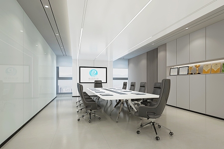 Modern Meeting Room Office Meeting Room 3d model