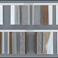 Two Tone And Three Tone Panel Curtains With Neutral Color Combinations For Home Decor