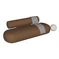 Modern Multiplayer Sofa Casual Sofa 3d model