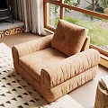 Elegant Grey Sofa Set With Decorative Cushions Bookshelf Stone Wall And Fireplace