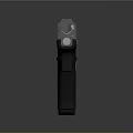 Glock Pistol Modern Design With Metal Body And Black Ergonomic Grip
