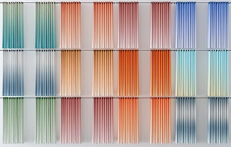 Curtains 3d model