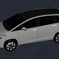 Silver Hyundai MPV Car Exterior Design With Sleek Front Face And Alloy Wheels