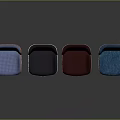 Modern Accent Chairs With Various Colors Blue Dark Blue Maroon And Metal Legs