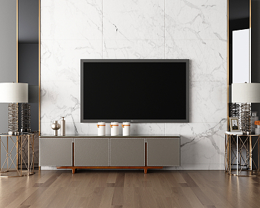 Modern TV Cabinet 3d model