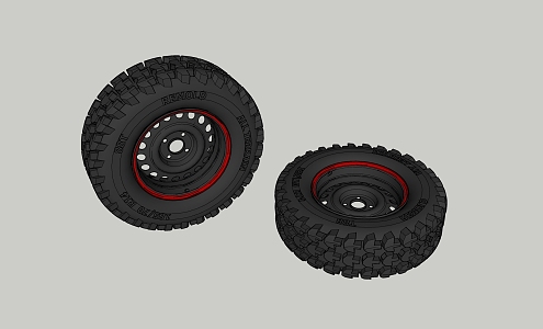 14 inch wheel hub 3d model