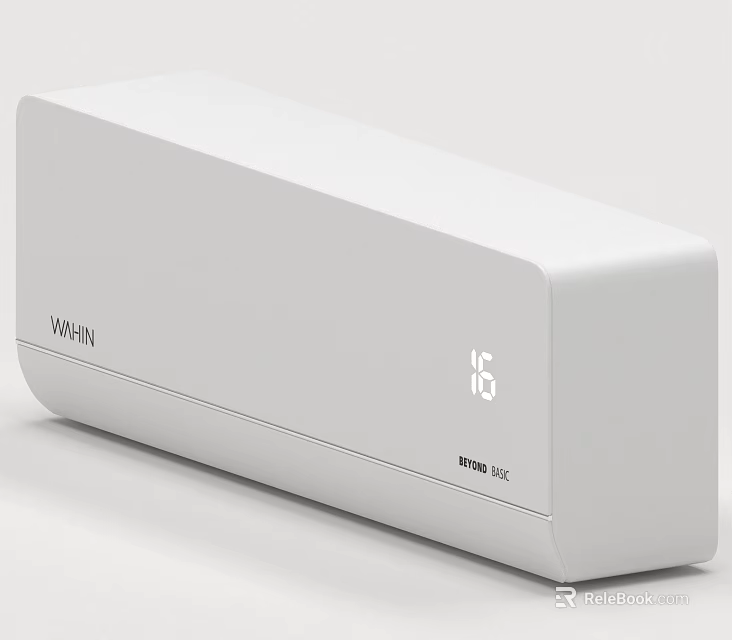 VAFIN Daily Electrical Appliance with White Design Digital Display and Energy Saving Feature 3d model 