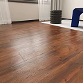Stylish Hardwood Flooring In Modern Living Space