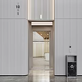 Elevator hall 3d model