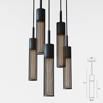 Pendant lamp 3d model