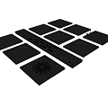 Stainless Steel Bathroom Floor Drains With Various Square And Linear Designs