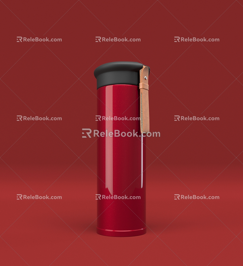 Modern thermos cup model