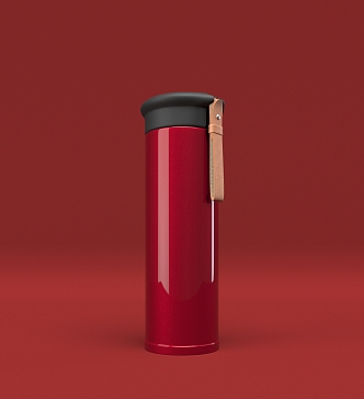 Modern thermos cup 3d model