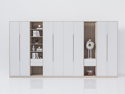 Modern Bookcase Bookshelf 3d model