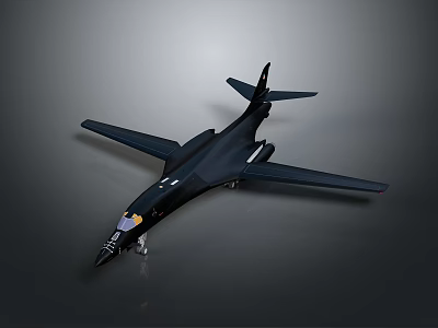 Fighter Fighter Next Generation Aircraft Modern Fighter Modern Fighter Attack Aircraft Bomber 3d model