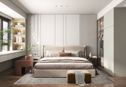 Modern Bedroom 3d model