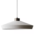 Modern Minimalist Pendant Lights with Black and White Shades for Home Interior Design