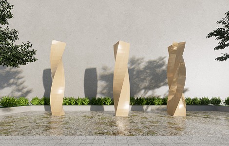 Modern Column Construction Column Decorative Column Structural Column Landscape Column 3d model