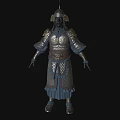 Ancient Warrior Armor As Historical Battle Weapon With Metal Plates And Decorative Details