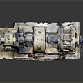 Modern generator gasoline generator diesel generator household generator 3d model