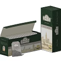 Kingdom Tea 25 Tea Bags with Open Box and Original Packaging 3d model