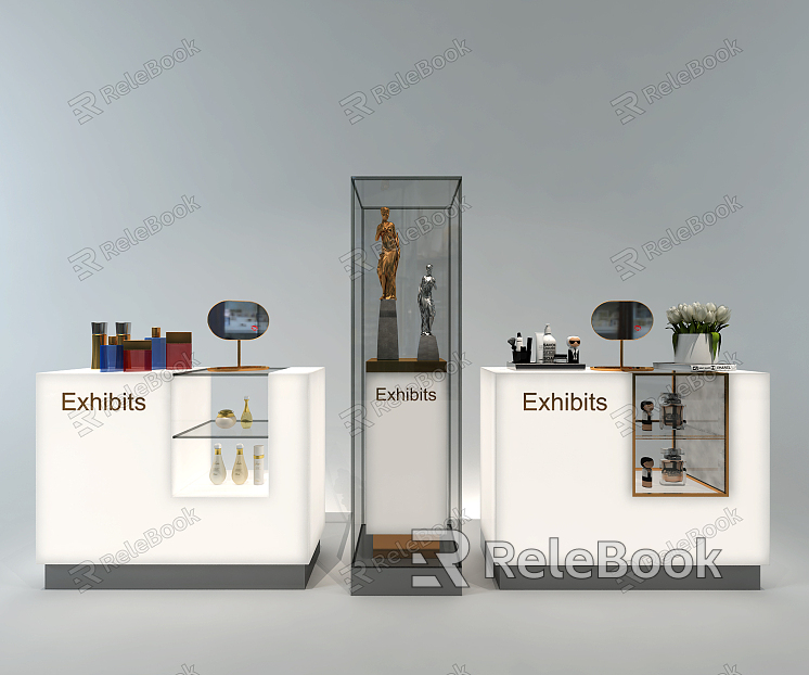 Modern Display Cabinet model