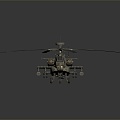 modern helicopter gunship helicopter helicopter gunship combat helicopter military helicopter 3d model