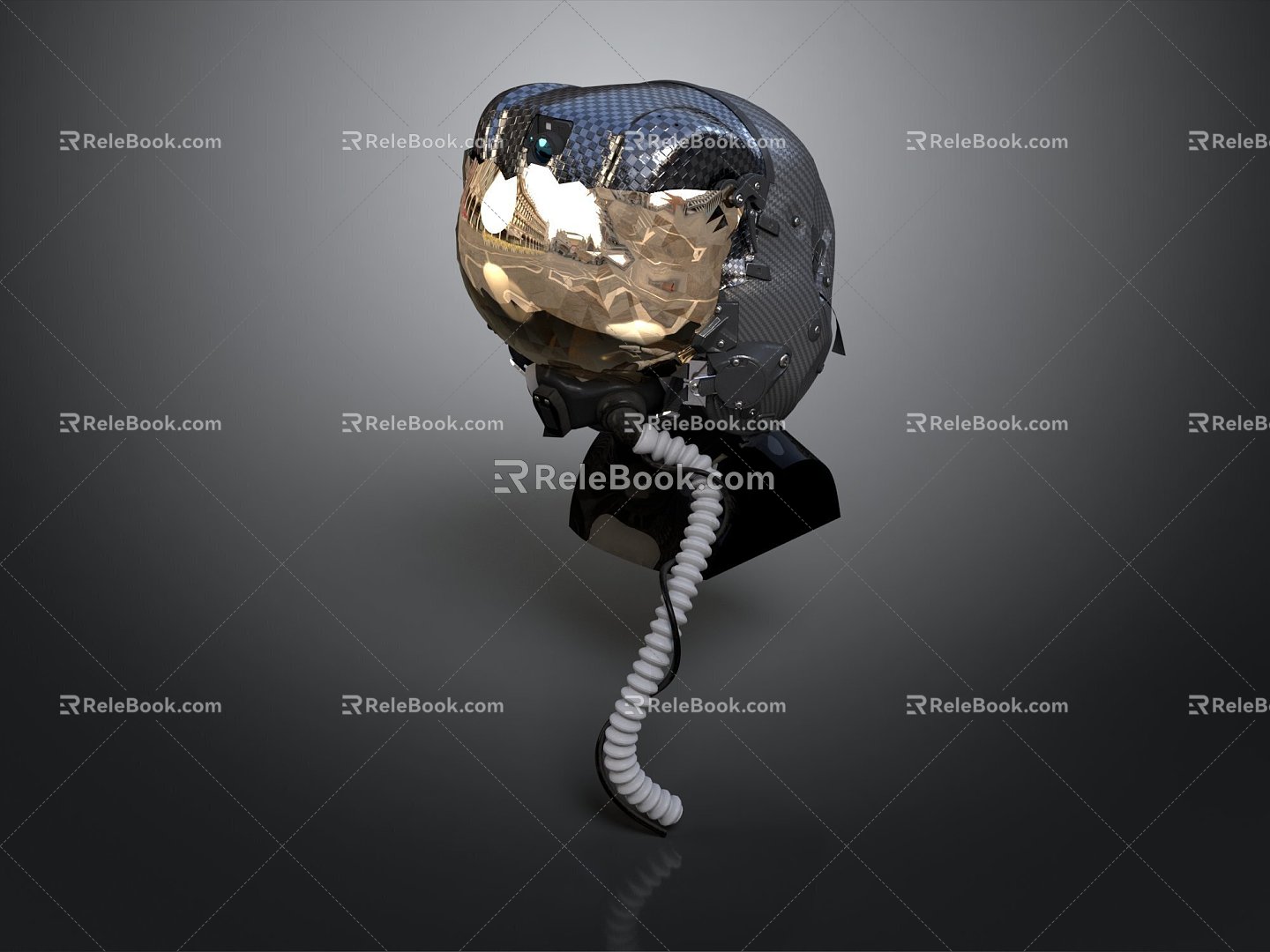 Sci-Fi Helmet Alien Helmet High Tech Helmet Game Helmet Helmet Helmet 3d model