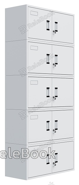 Five-section cabinet model