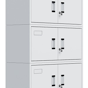 Five-section cabinet 3d model