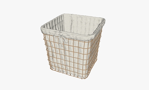 Modern Storage Basket Decorative Ornaments 3d model