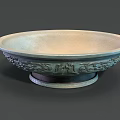 Ancient Bronze Sculptures Including Jue Vessel Plate And Gu With Intricate Carvings