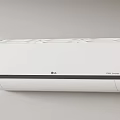 LG Air Conditioner Fan Modern White Wall Mounted Design For Home Use