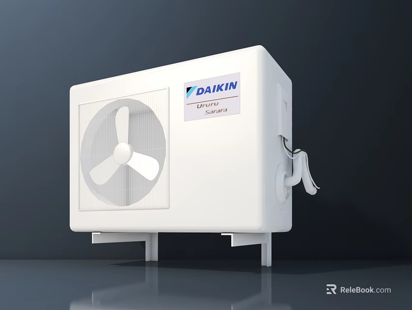 Daikin Easy Cool Air Conditioner Fan Unit with Efficient Cooling System 3d model 