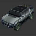 Modern Silver SUV With Black Roof Bold Exterior And Large Alloy Wheels