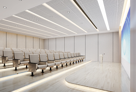 Modern Meeting Room Ladder Meeting Room 3d model