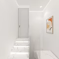 Modern Beauty Salon Interior With Treatment Bed Skincare Products And Professional Equipment