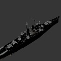 ship landing ship 3d model