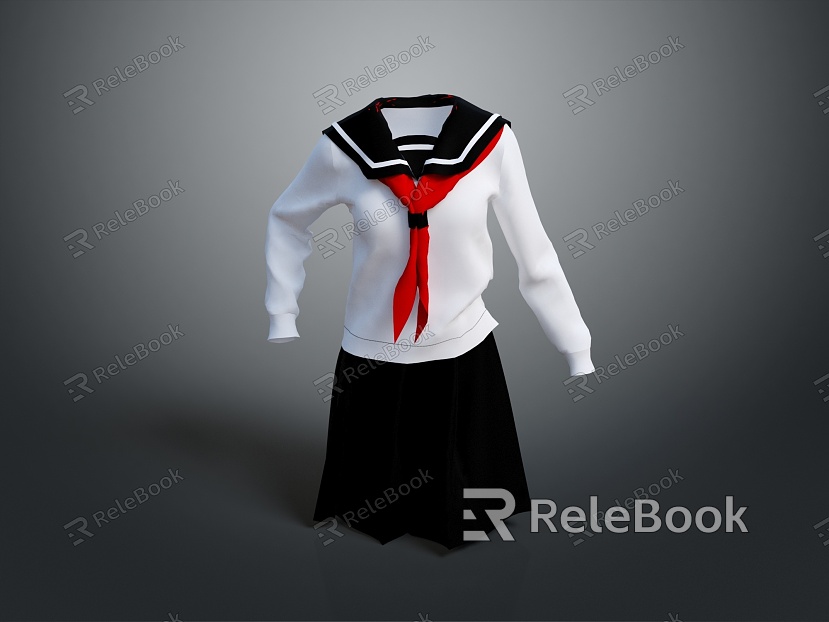 School Uniform Girls School Uniform Student Clothing School Clothing Professional Clothing Clothing Clothing Fashion model