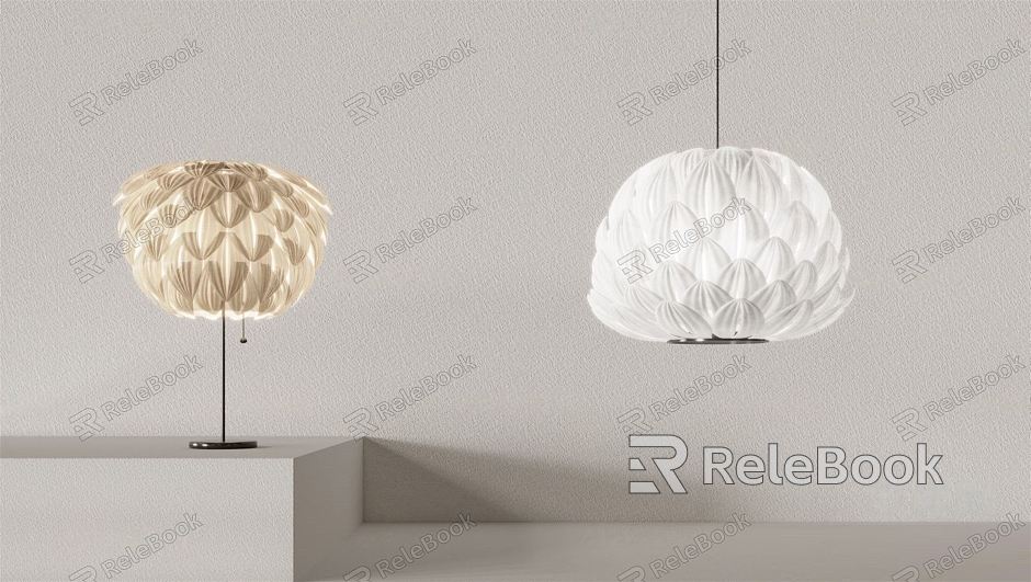 Modern lamp combination table lamp model