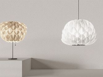 Modern lamp combination table lamp 3d model